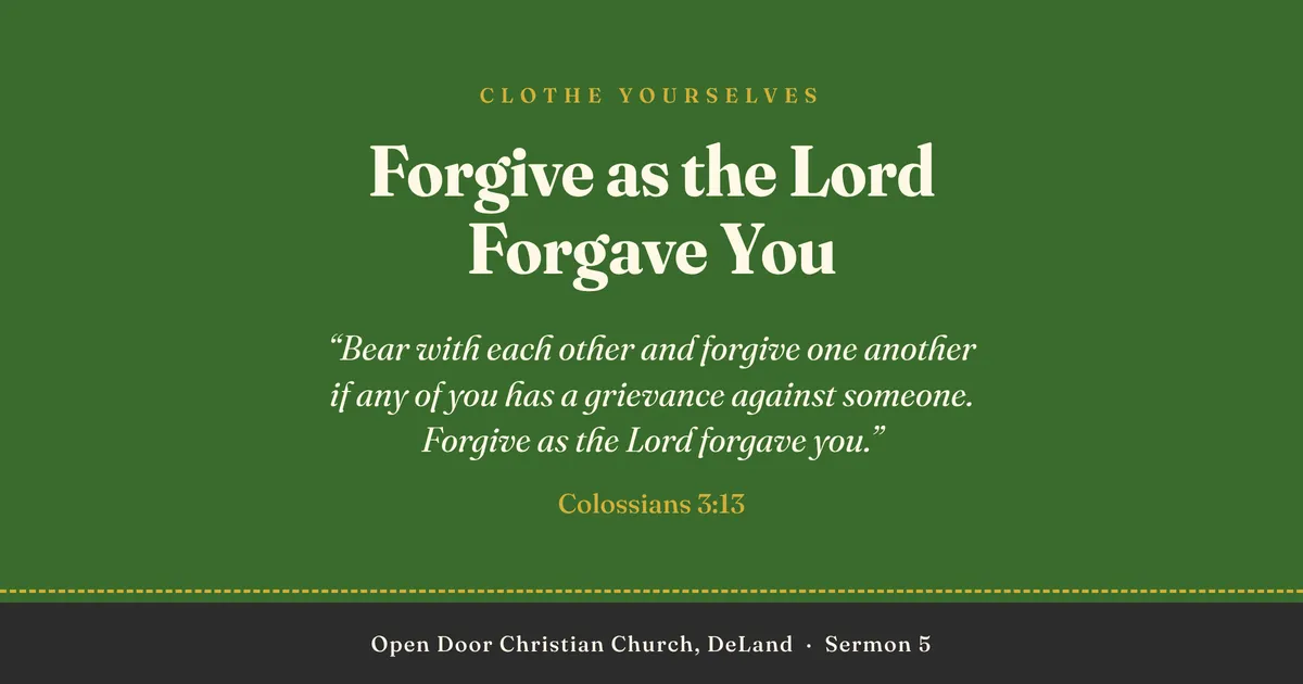 If Any of You Has a Grievance